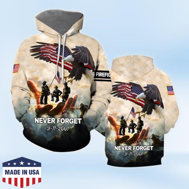 0911 Never Forget 3D All Over Print Sweater